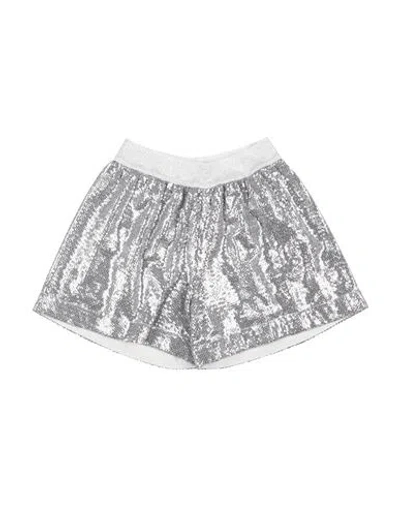 Mimisol Babies'  Toddler Girl Shorts & Bermuda Shorts Silver Size 6 Viscose, Elastane