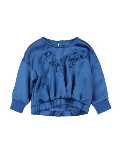 Mimisol Babies'  Toddler Girl Top Blue Size 4 Polyester