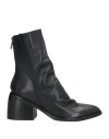 Mimmu Woman Ankle Boots Black Size 8 Leather In Black