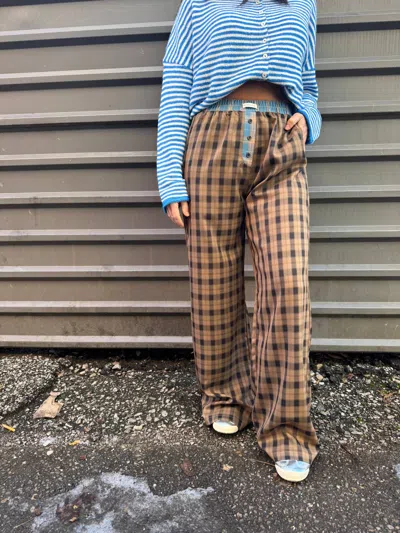 Mimosa Brodie Boxer Pants In Multi