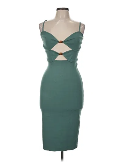 Pre-owned Mimosa Cocktail Dress In Green