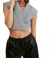 Mimosa Cooper Vest In Grey In Gray