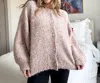 Mimosa Frosted Cardigan In Pink In Pink