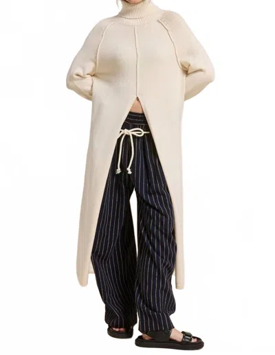 Mimosa Kate Maxi Sweater In Ivory In Neutral