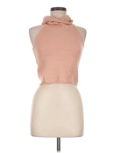 Pre-owned Mimosa Sweater Vest In Pink