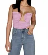 Mimosa The Baddie Top In Pink In Pink