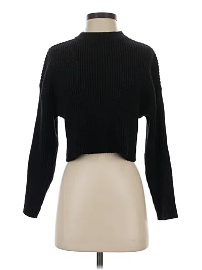 Pre-owned Mimosa Turtleneck Sweater In Black