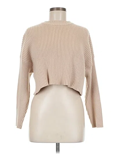 Pre-owned Mimosa Turtleneck Sweater In Brown