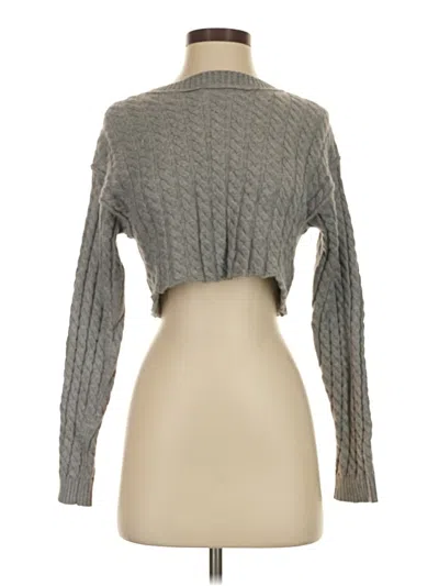 Pre-owned Mimosa Turtleneck Sweater In Gray