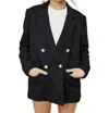 Mimosa Vera Jacket In Black In Black