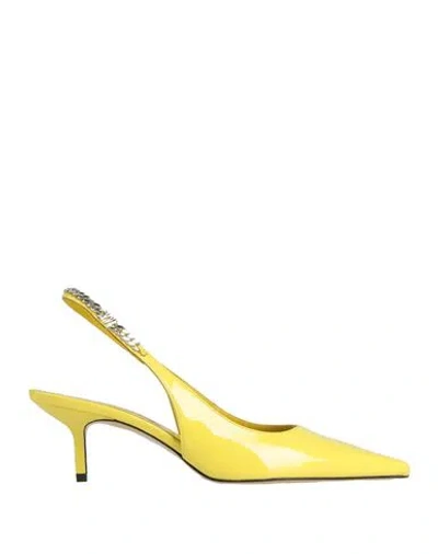 Mimosa Woman Pumps Yellow Size 7 Leather