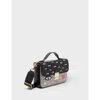 Min & Mon Amantis Leather Crossbody Mini Handbag In Black