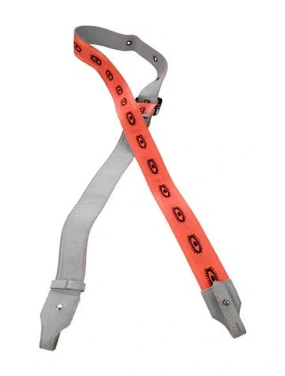 Pre-owned Min & Mon Womens' Leather Bag Strap In Multi