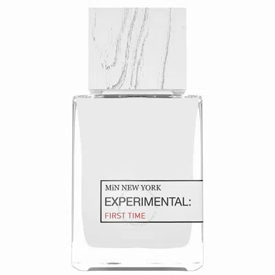 Min New York Unisex Experimental First Time Edp Spray 2.5 oz Fragrances 855732733210 In White