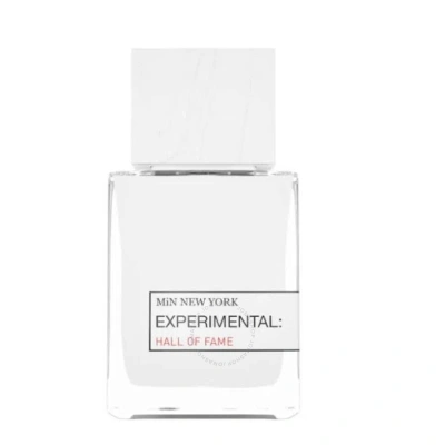 Min New York Unisex Experimental Hall Of Fame Edp 2.5 oz Fragrances 855732744216 In Amber