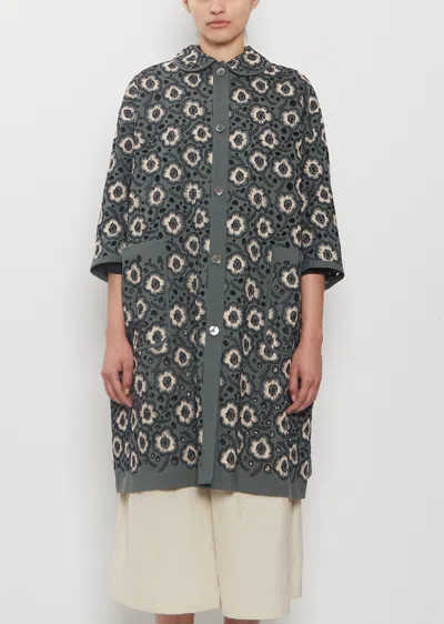 Minä Perhonen Candy Flower Coat In Green