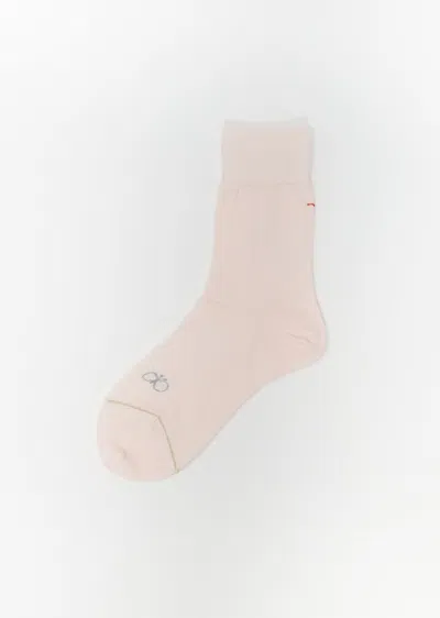 Minä Perhonen Choucho Socks In Light Pink