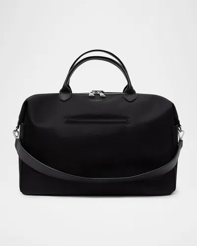 Mina Baie Emmy Nylon Bundle Diaper Bag In Black/silver