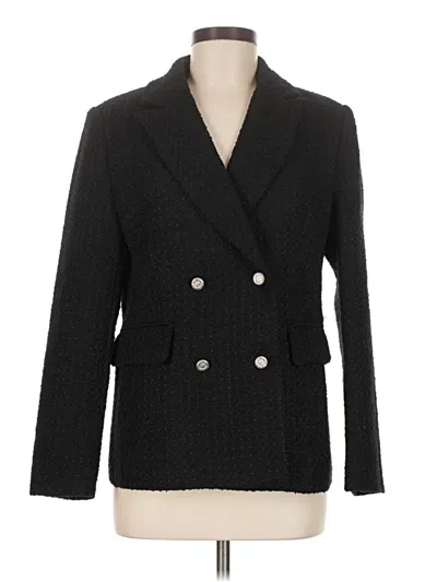 Pre-owned Mina Self Blazer Jacket In Black