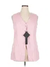 Mina Self Vest In Pink