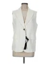 Mina Self Vest In White