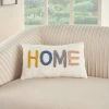 Mina Victory 100% Cotton Lumbar Rectangular Pillow Cover & Insert In Multicolor