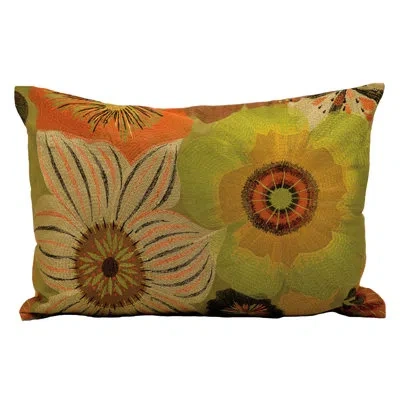 Mina Victory Lumbar Pillow In Ivory