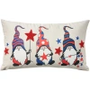 Mina Victory Polyester/polyester Blend Lumbar Rectangular Pillow Cover & Insert In Multicolor