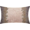 Mina Victory Rectangular Pillow Cover & Insert In Charcoal