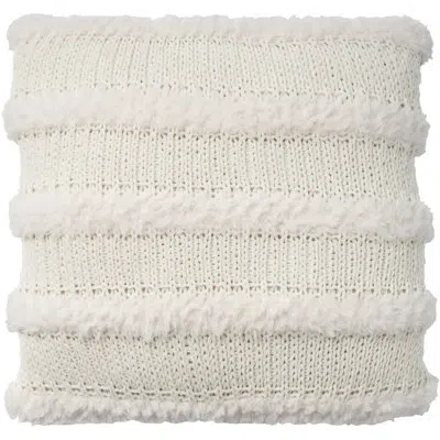 Mina Victory Striped Throw Pillow In Ivory