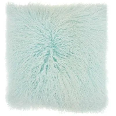 Mina Victory Throw Square Pillow Cover & Insert In Seafoam