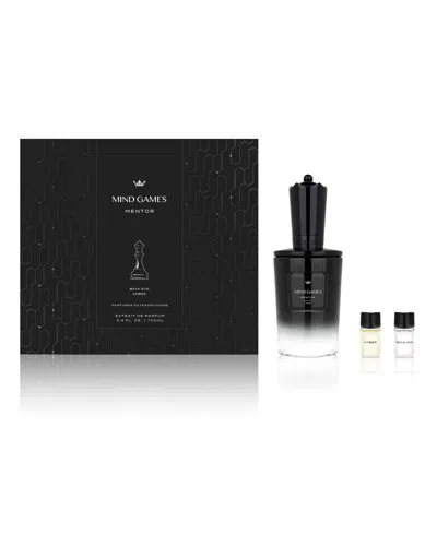 Mind Games 3-pc. Perfumer Extraordinaire Mentor Extrait De Parfum Set In Transparent
