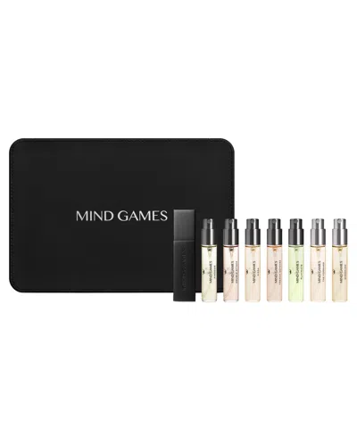 Mind Games 8-piece Amber Olfactive Discovery Set In Transparent