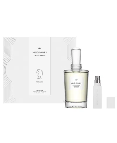 Mind Games 9-piece Blockade Extrait De Parfum Decanter Gift Set In Transparent