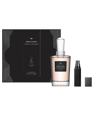 Mind Games 9-piece French Defense Extrait De Parfum Decanter Gift Set In Transparent