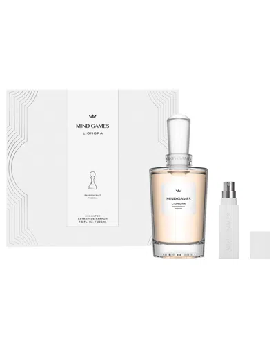 Mind Games 9-piece Lionora Extrait De Parfum Decanter Gift Set In Transparent