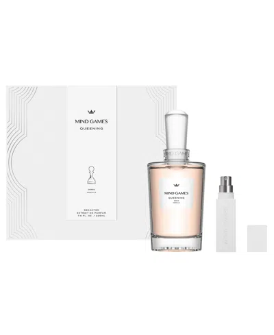 Mind Games 9-piece Queening Extrait De Parfum Decanter Gift Set In Transparent
