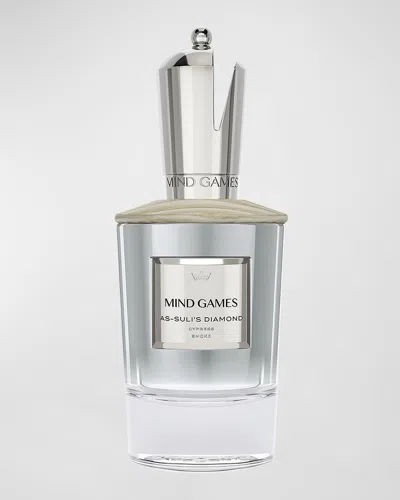 Mind Games As-suli's Diamond Extrait De Parfum - Silver Bishop, 3.4 Oz. In Gray