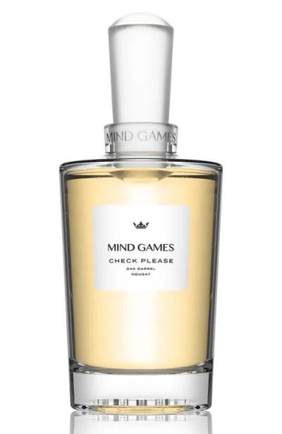 Mind Games Check Please Extrait De Parfum Decanter Set In Transparent