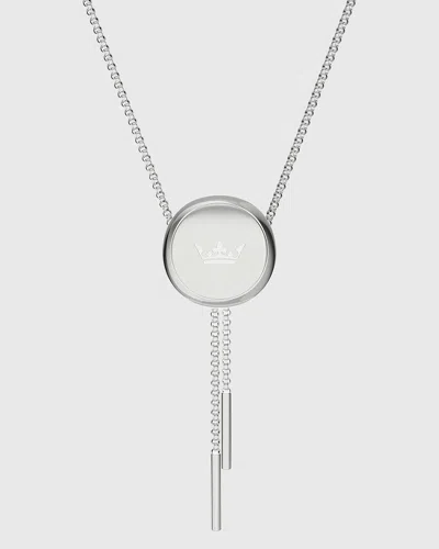 Mind Games Kingside Solid Perfume Pendant In Silver