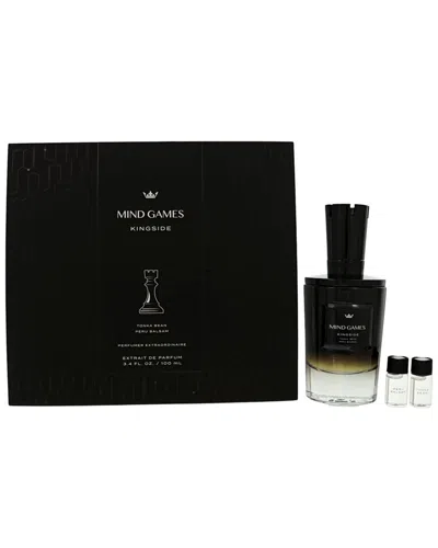 Mind Games Men's 3.4oz Kingside Extrait De Parfum Spray In Transparent