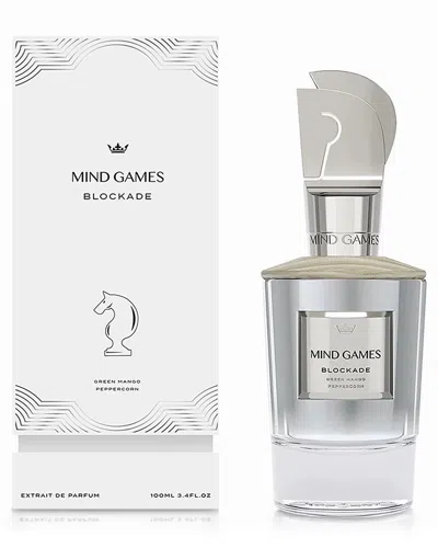 Mind Games Unisex 3.4oz Blockade Extrait De Parfum In Transparent