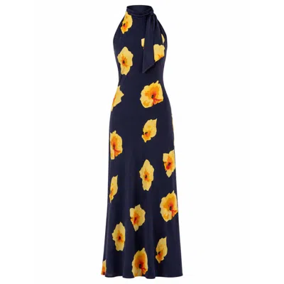 Mind Traveler Women's Blue Pola Dress