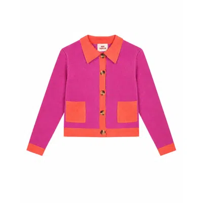 Mind Traveler Women's Dalia Pink Cardigan