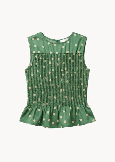 Mind Traveler Women's Green Top Cora Topos Verde