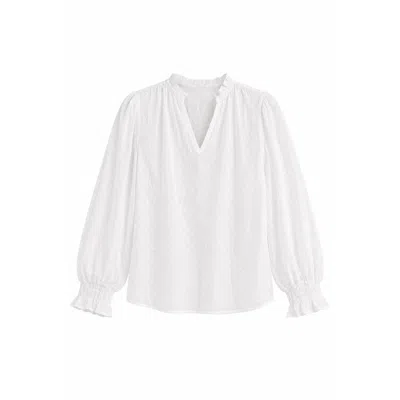 Mind Traveler Women's Isabella White Blouse