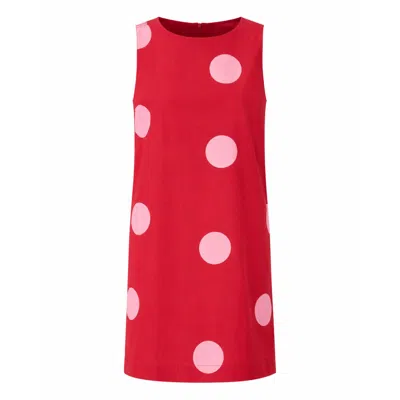 Mind Traveler Women's Red Macarena Burgundy Dress