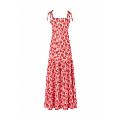 Mind Traveler Women's Rose Gold Rose Mia Dress In Red