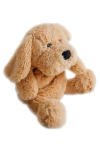 Mindful & Co Mindful And Co Kids Microwable And Weighted Plush Buddies In Brown