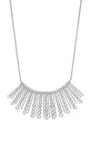 Mindi Mond Cultured Pearl Spoke Frontal Necklace In Gold